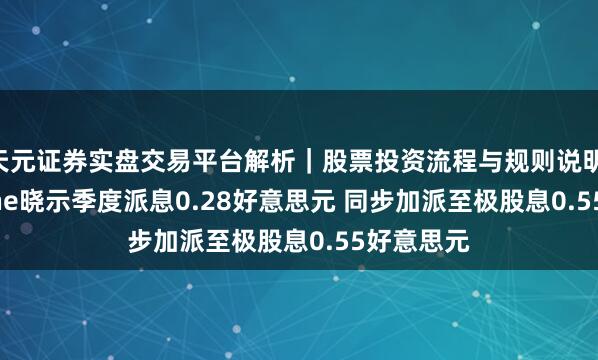 天元证券实盘交易平台解析｜股票投资流程与规则说明 StepStone晓示季度派息0.28好意思元 同步加派至极股息0.55好意思元